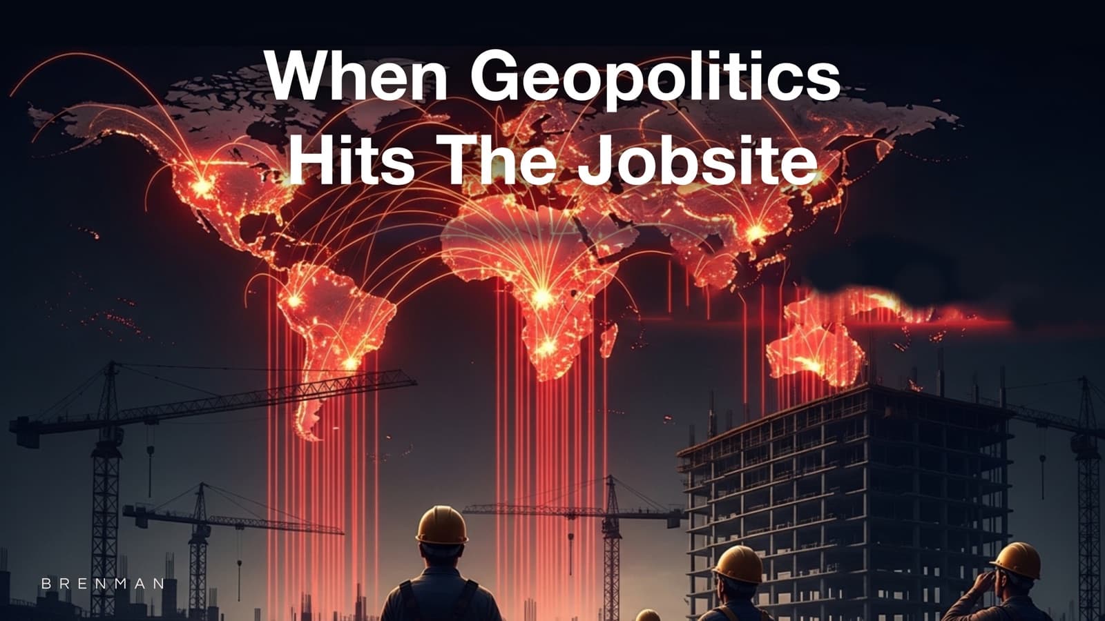 When War Reaches the Jobsite: How Geopolitics Is Reshaping the Construction Industry