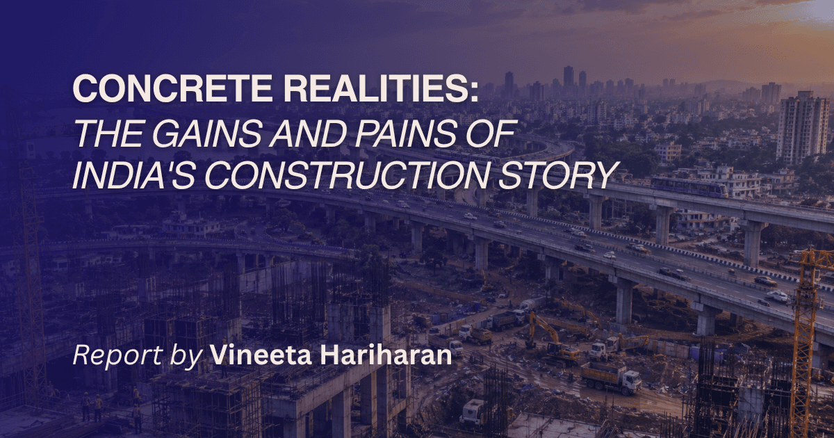 Concrete Realities: The Gains and Pains of India's Construction Story: The Bridging Room