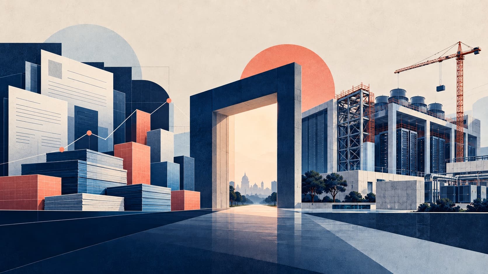 57% of India's record property capital went to data centres. The number needs unpacking