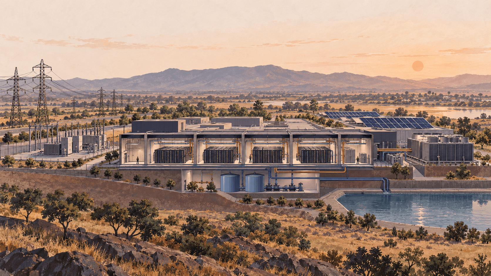 Maharashtra's new 500 MW data-centre plan echoes a Taloja offer letter from 2024