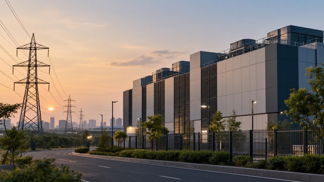 Data centres are becoming buildings whose first design decision is the grid: The Bridging Room