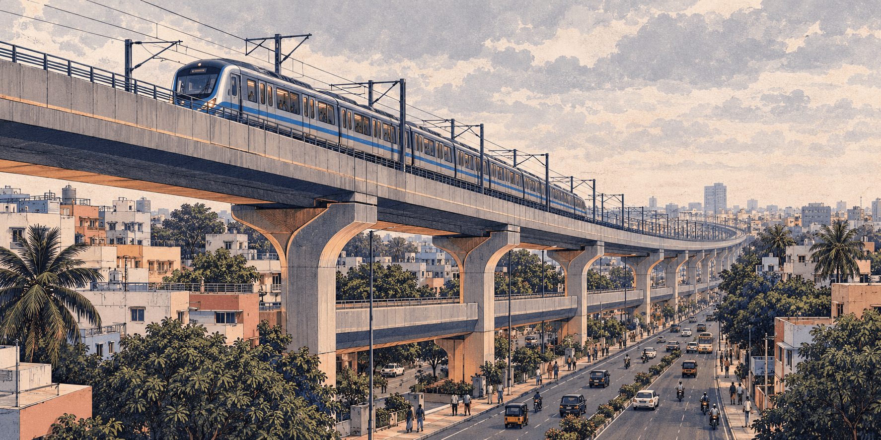 Chennai opens its Yellow Line with drivers aboard
