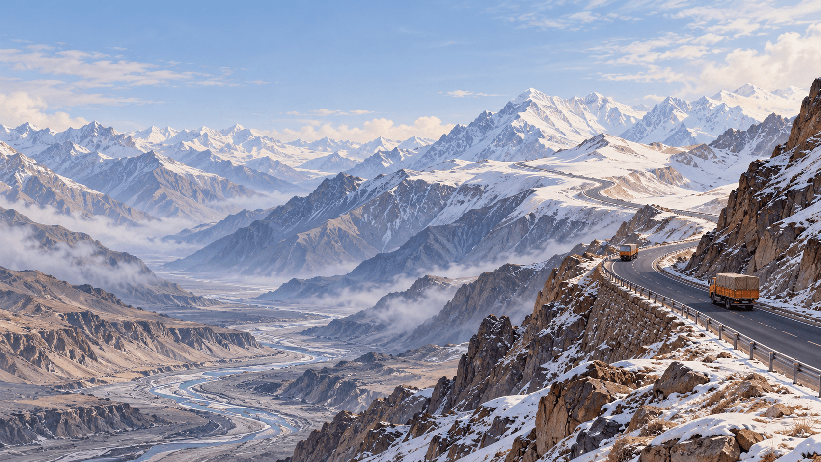 Ladakh’s 298-km road is dedicated. All-weather access needs a separate check