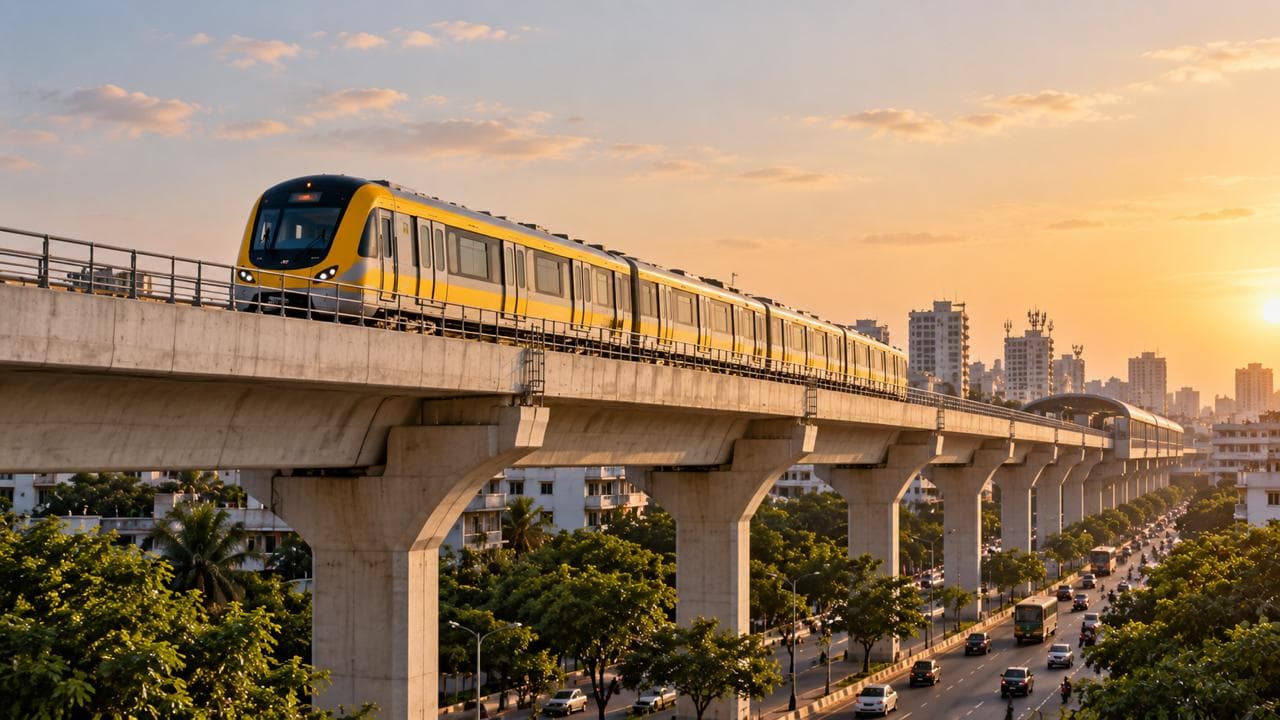 Chennai’s Yellow Line puts the double-decker metro to its first operating test: The Bridging Room