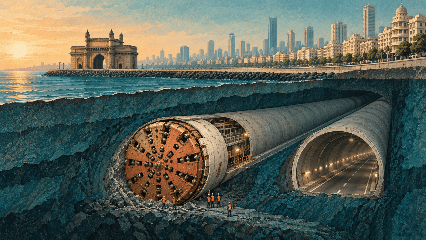 Mumbai’s Orange Gate tunnel crosses 1,000 metres of southbound mining: Infrastructure, The Bridging Room